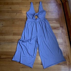 Silence + Noise front twist jumpsuit